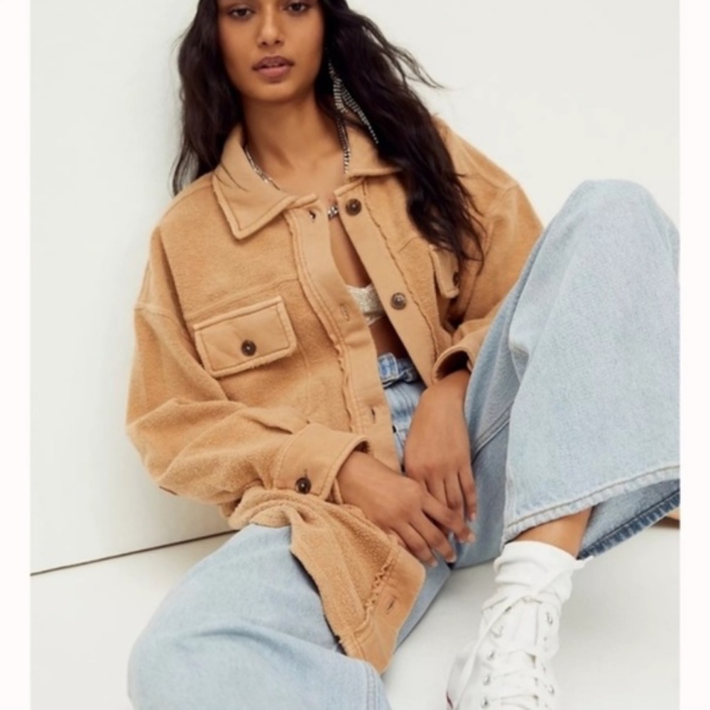 Free People Ruby Jacket oversized Shacket - Picture 1 of 9